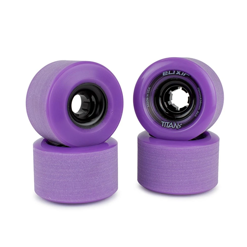 Elixir TITANS /4er Set) 70mm/86a Purple 4 Elixir TITANS /4er Set) 70mm/86a Purple – Bild 2
