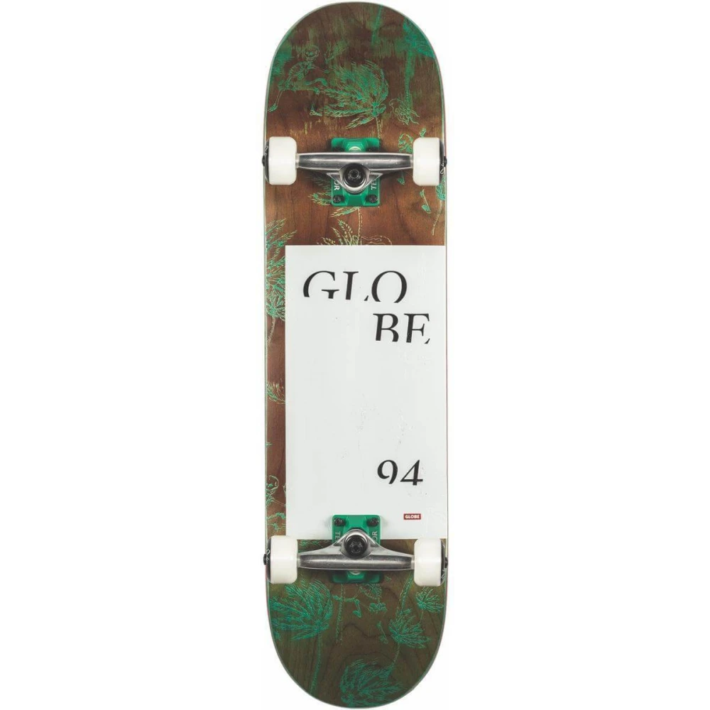 Globe G2 Typhoon 8.125 Skateboard Green 3 Globe G2 Typhoon 8.125 Skateboard Green