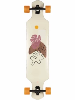 Globe Geminon 40" Longboard Komplettboard Walnut Monstera