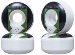 Heart Supply Even Skateboard Rollen 4 Stk.51mm Grün