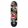 Heart Supply Logo Skateboard 8" Orbit Black -Skateboard Förderung heart supply logo skateboard 8 orbit black