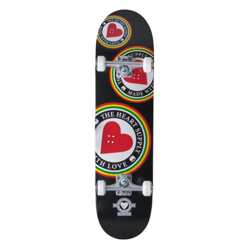 Heart Supply Logo Skateboard 8" Orbit Black 3 Heart Supply Logo Skateboard 8" Orbit Black