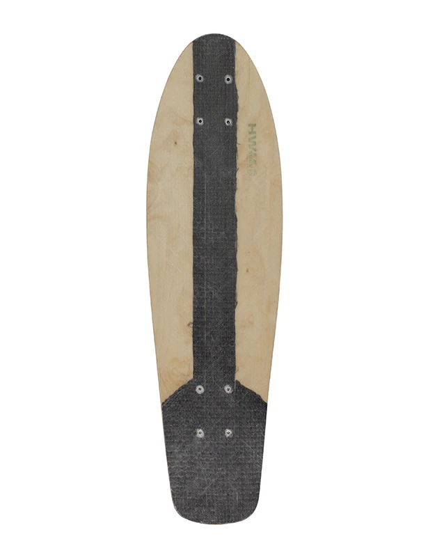 HW-Shapes MINI CRUISER Glasfaser Deck Burgundy Beige 5 HW-Shapes MINI CRUISER Glasfaser Deck Burgundy Beige – Bild 3