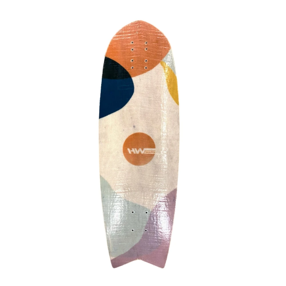 HW-Shapes Surfskate FT 29.5" Deck Colordot 3 HW-Shapes Surfskate FT 29.5" Deck Colordot