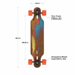 Loaded ICARUS Longboard Komplettboard -Skateboard Förderung loaded icarus longboard komplettboard6