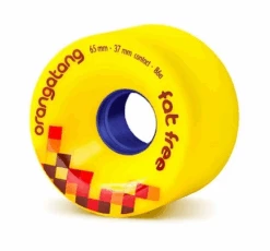 Orangatang FAT FREE (4er Set) 65mm/86a Yellow