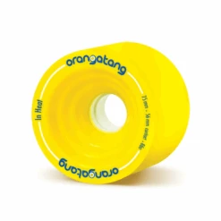 Orangatang IN HEAT (4er Set) 75mm/86a Yellow