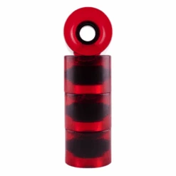 Penny RED TRANSPARENT Wheels (4er Set) 59mm/79a