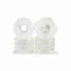 Shark Wheels DNA ROLL (4er Set) 72mm/ 78a Clear/White Core -Skateboard Förderung shark wheels dna roll 4er set 72mm 78a clear white core