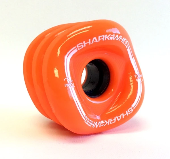 Shark Wheels SIDEWINDER (4er Set) 70mm/ 78a Orange 3 Shark Wheels SIDEWINDER (4er Set) 70mm/ 78a Orange