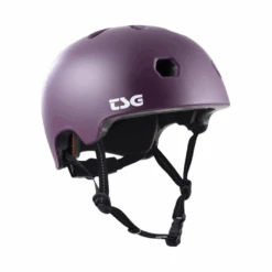 TSG Helmets Meta Solid Color Satin Eggplant
