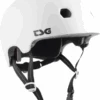 TSG Helmets Meta Solid Color Satin White -Skateboard Förderung tsg helmets meta solid color satin white